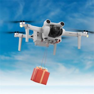 Terlik DJI Mini 3/Mini3 Pro Drone Düğün Teklif Cihazı Dispenser Atıcı Hava Bırakma Taşıma Hediyesi için Airdrop Sistemi