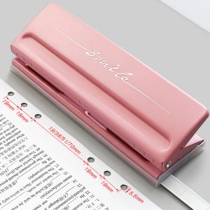 Pens Adjustable Puncher Paper Punch for A7 A6 A5 B5 Spiral Notebook 3/6/9 Holes Planner Diy Looseleaf Puncher Scrapbooking Tools