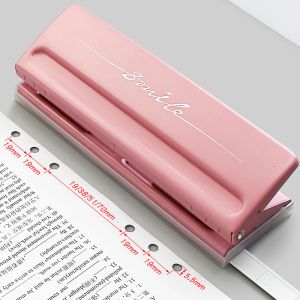 Regulowane długopisy Puncher Paper Punch do A7 A6 A5 B5 Spiral Notebook 3/6/9 Otwory Planner DIY Loseleaf Puncher Scrapbooking Narzędzia