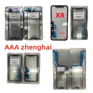 5pcs 3 in 1 getestetes Original AAA LCD Touch Digitizer Sensorglas mit Rahmen + OCA -Kleber für iPhone XR 11 Bildschirmabdeckung Ersatz