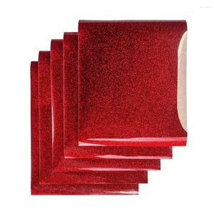 Window Stickers Heat Transfer Glitter 10 12 Inch 5 Sheets Iron On For T-shirts Htv Easy To Cut Home Decor DIY Clothing Funny