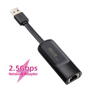 Wired 2500Mbps USB C 2.5G External Network Card Type C To RJ45 Converter Ethernet Lan Adapter Hub For MacBook iPad Pro