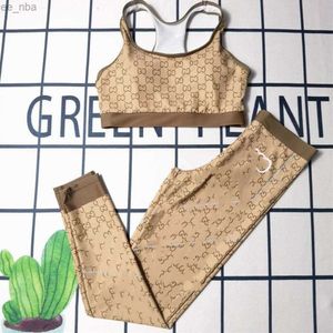 Lettere designer grafica tracce set di lusso abito casual in due pezzi per donne