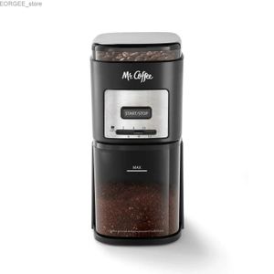 Кофе-производители кофе с 12 чашками. Автоматическая шлифовальная шлифовальная шлифовка черная точность для всех типов кофе в черной кофейной шлифовальной машине. USA.New Y240403