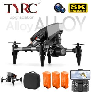 Tyrc XD1 -Legierung Architektur Drohne mit professioneller 8K HD -Kamera WiFi FPV Quadcopter Mini UAV Drohne Optische Flusshubschrauber