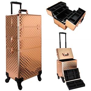 Cosmetic Case professional makeup artist trolley large capacity multi-layer manicure box tattoo toolbox storage manicure artist