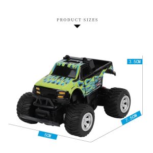 1:58 Off-Road Remote Control Mini RC Car 4CH Rubber Tires Electric Drift Truck Simulated Vehicle Model For Children Kids Toys