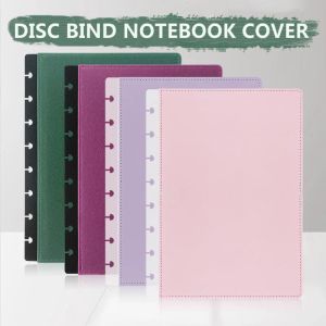 Scanners A5 Leather Notebook Cover PU Djockat Business Notebook Leather Case avtagbart svamphål Notepadskydd