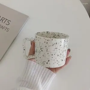 Кружки в INS Spicy Ink Dot Mug Corean Cup High Beauty Coffee Milk Пара воды