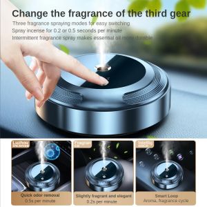 BRESTER AUR ARIA ARIA Smart Aroma Diffusore Auto Purificatore Air Fragranza per auto Strumento di aromaterapia per auto intelligenti