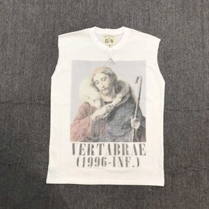 Men's T-Shirts Vertabrae Tank Tops Bodybuilding Workout Fitness Men Clothing Summer CR Basketball Crossfit Civilregime Tops Tees J240402