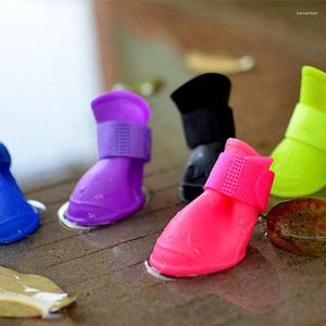 Vestuário para cães PET PET RAINHOE ANTIRAÇÃO BOOT ANTI-ROBELA DE RAINGO PARA PEQUENO MELOR GRANDE CATOS CATOS ANTERIORES ANTIGO DE TORNAS