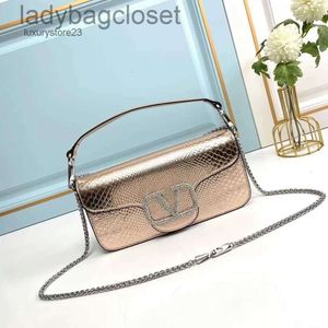 Kette Little Vbuckle Valenteno Umhängetasche Vlogo Lady Miniloco Cowhide Handheld Classic Bags Leder 2024 Ein neu