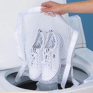 Waschbeutel Schuhe Waschmaschenbeutel Waschmaschinen Reise Schuh Aufbewahrung tragbarer Unterwäsche BH Kleidung