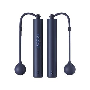 コントロールXiaomi Mijia Smart Skipping Jump Rope Counter with Xiaomi Fit App調整可能なカロリー計算スポーツフィットネスプロフェッショナル