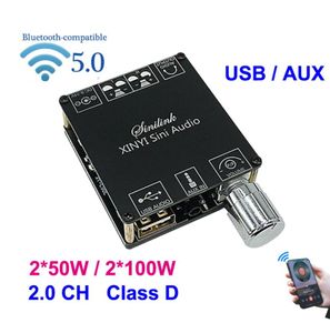 BluetoothCompatible 250W 2100W AUX TPA3116デジタルパワーアンプボード20 CHステレオホームミュージックワイヤレスモジュールオーディオAMP8605124