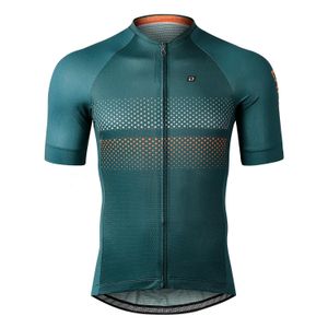 Cicling Man Manga curta de verão MTB Bike Riding camisas para homens com três bolsos Roupas de montanha Roupas de montanha 240403