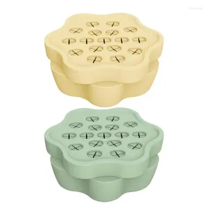 Vasos Aortomizador de flores portátil Anel de silicone portátil Silicone Ring Ring reutiliza apanhador de caule para loja