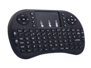 Mini i8 tastiera fly Air Mouse 24G USB Wireless Remote Control Touchpad per PC Android TV Box Proiettore7643611