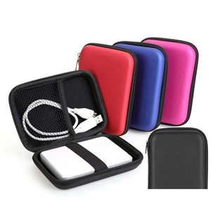 Other Drives Storages Hand Hdd Carry Case Usb Flash Hard Drive Disk Carrying Pouch Bag For Pc Laptop Earphone Storage Bags Drop Delive Otov2