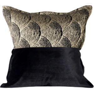 Pillow Fashion Cool Black Geometric Decorative Throw Pillow/almofadas Case 30x50 45 50 European Modern Cover Home Decorating