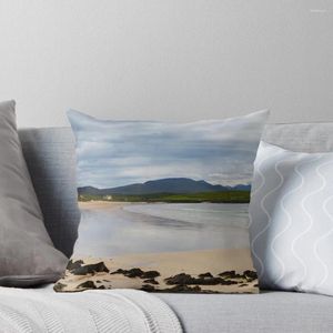 Pillow Balnakeil Beach Panorama Throw Plaid Sofa Christmas Pillowcases Decorative S