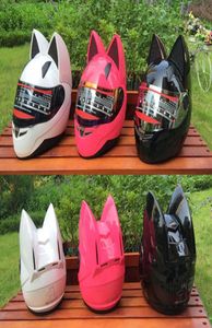 Nowy kask motocyklowy Nitrinos dla mężczyzn i kobiet hełm z uszami Cat8210292