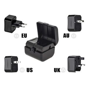 Universal Travel Plug All In One Adapter with EU US UK AU Plug Global Travel Power Charger Sockets Converter