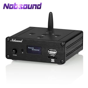 S Nobsound HiFi Bluetooth 5.0 Desktop Stereo Audio Player UDisk / PCUSB / FM Radio Mini Digital Player med App Control