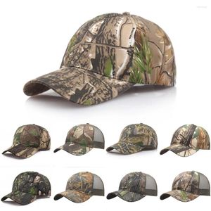 Ball Caps Camouflage Military Adjustable Hats Hunting Fishing Army Baseball Cap Sunscreen Quick Drying Casual UV Protection Sunshade Peak