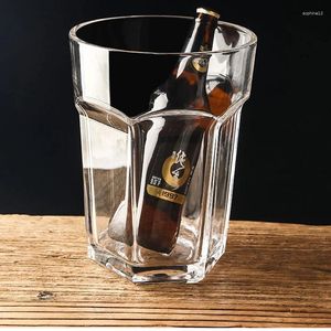 Copos de vinho 4200ml Steins de cerveja caneca gigante de vidro grande garrafa de água de grande capacidade