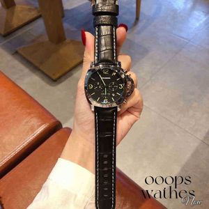 Fashion Mens Watches Luxury di fascia alta Xiaopei Scesso di tempo libero Dial del secondo tempo Orologio luminoso Sport Sports Navy 3udu orologi in stile