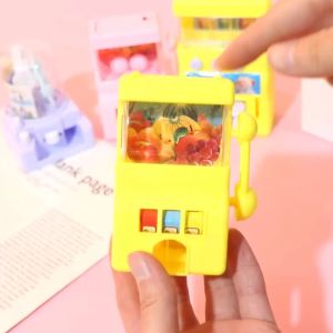 Mini Lottery Machine Ball Catcher Automatisk dryck Vending Machine Toys for Children Table Spela Pedagogiska Roliga gåvor