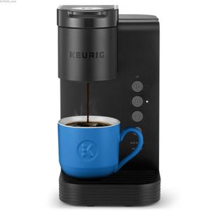 コーヒーメーカーKeurig K-Express Essentialsシングルサービスk-cupポッドコーヒーマシンブラックy240403