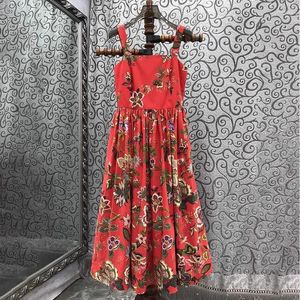 Повседневные платья хлопковое платье 2024 весна лето в стиле моды Женские спагетти ремешок для ремня Руна
