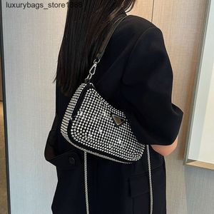 Designer de bolsas de ombro American Classic Trend Style moda e moderna para mulheres na primavera novo minimalista na moda na axila casual ombro pequeno quadrado