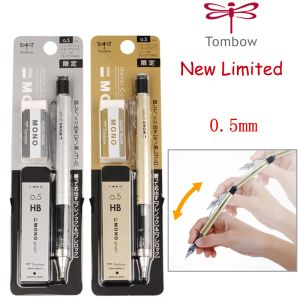 Pennor Tombow Gold and Silver Limited Set Mechanical Pencil Mono 0,5 mm vibrerande Eraser Pen