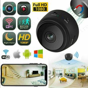 A9 1080p Full HD Mini Spy Video Cam WiFi IP Wireless Security Camera nascosto Camere da casa Visione notturna di sorveglianza domestica per interni Small videocamera MQ30