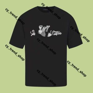 Louies vuttion skjorta designer t shirt män lyxiga mäns skjortor mäns topp överdimensionerade brev v skjortor mode sommaren rund nacke korta ärmar louiseviution skjorta 850