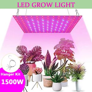 LED GROW Light Full Spectrum Lamp 1000W 1500W LED Växt glödlampa växthus inomhus fyto lampa växer belysning oss eu uk -plugg