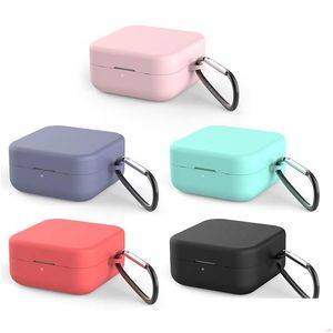 Аксессуары для наушников Sile Case Case для Air2 SE Bluetooth-совместимых в наушниках