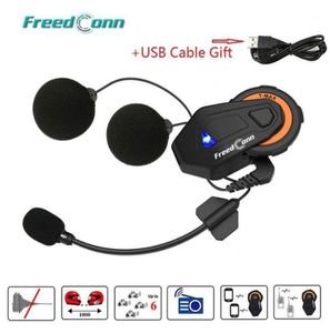 DCONN TMAX hjälm Bluetooth 41 Intercom Headset Motorcykel 1500m 6 Riders Group Talk System FM Radio Motorcykel Interphone14488800