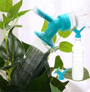 Watering Equipments 2In1 Plastic Sprinkler Nozzle For Flower Waterers Bottle WateringCans spray Home Flowers Plant Water Sprinkle3840647