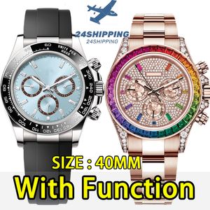 Designer Uhren hochwertige Herren Uhren Sport 40 mm automatisch Bewegung Modes wasserdichte Keramikring Sapphire Design Montres Armbanduhr Geschenke Paare Uhren Uhren