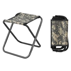 Möbler Lätt camping Fällstol Utomhusmöbler Fällbar stol Portable Leisure Fishing Seat Beach Chair BBQ Picknickpall