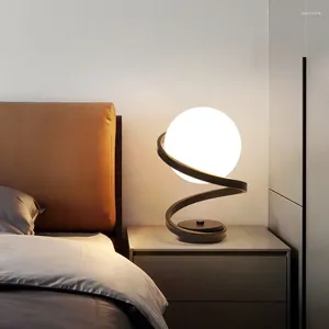 Vazolar Modern Minimalist Yurt Çalışma Oturma Odası Küçük Gece Lamba Masa Yatak Odası Başucu
