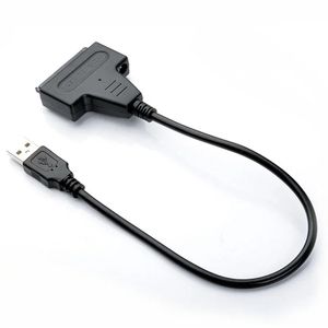 USB 2.0 till SATA Mobile Hard Drive Easy Drive Line 2.5/3,5 tum seriell optisk enhet Konvertering Lässkivlinje 25 cm