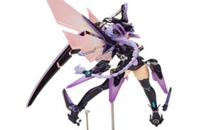 Anime alter hyperdimension neptunia lila hjärta stridsändring pvc action figurmodell leksaker samling docka gåva q07223437806