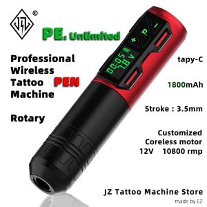 Machine JZ Pe Wireless Tattoo Hine caneta.