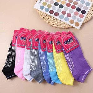 Men's Socks 1 Pair Fitness Anti Slip Floor Breathabl Silicone Dance Sock Women Yoga Elasticity Ballet